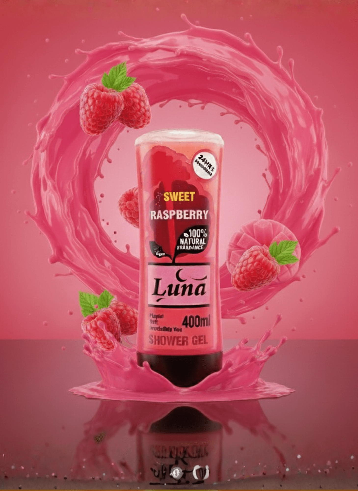 Shower Gel - SWEET RASPBERRY (800)