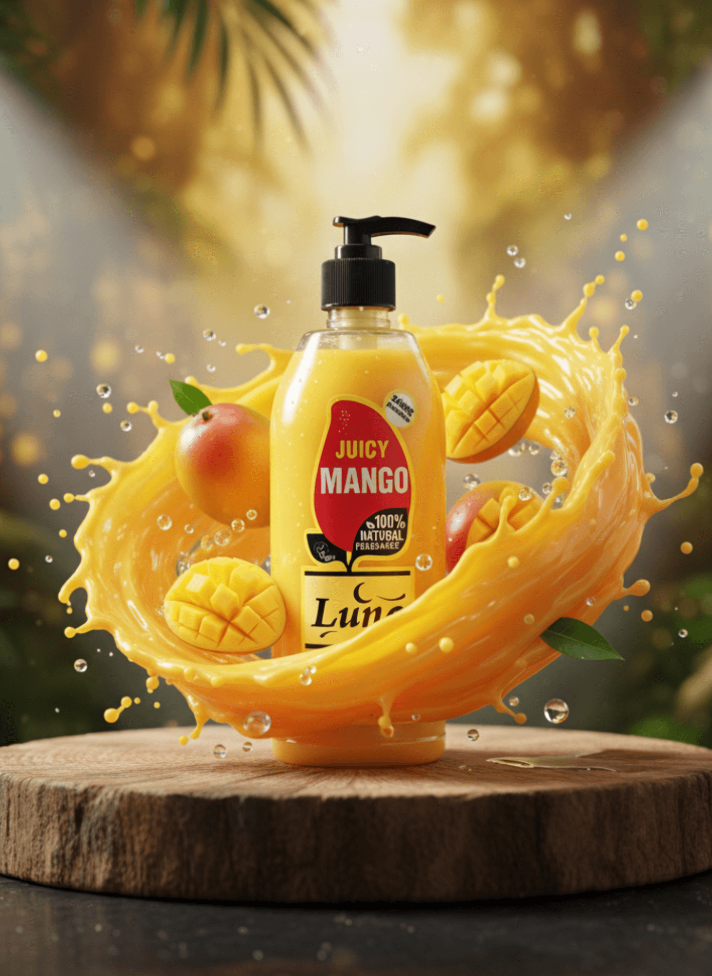 Shower Gel - JUICY MANGO (500ml)