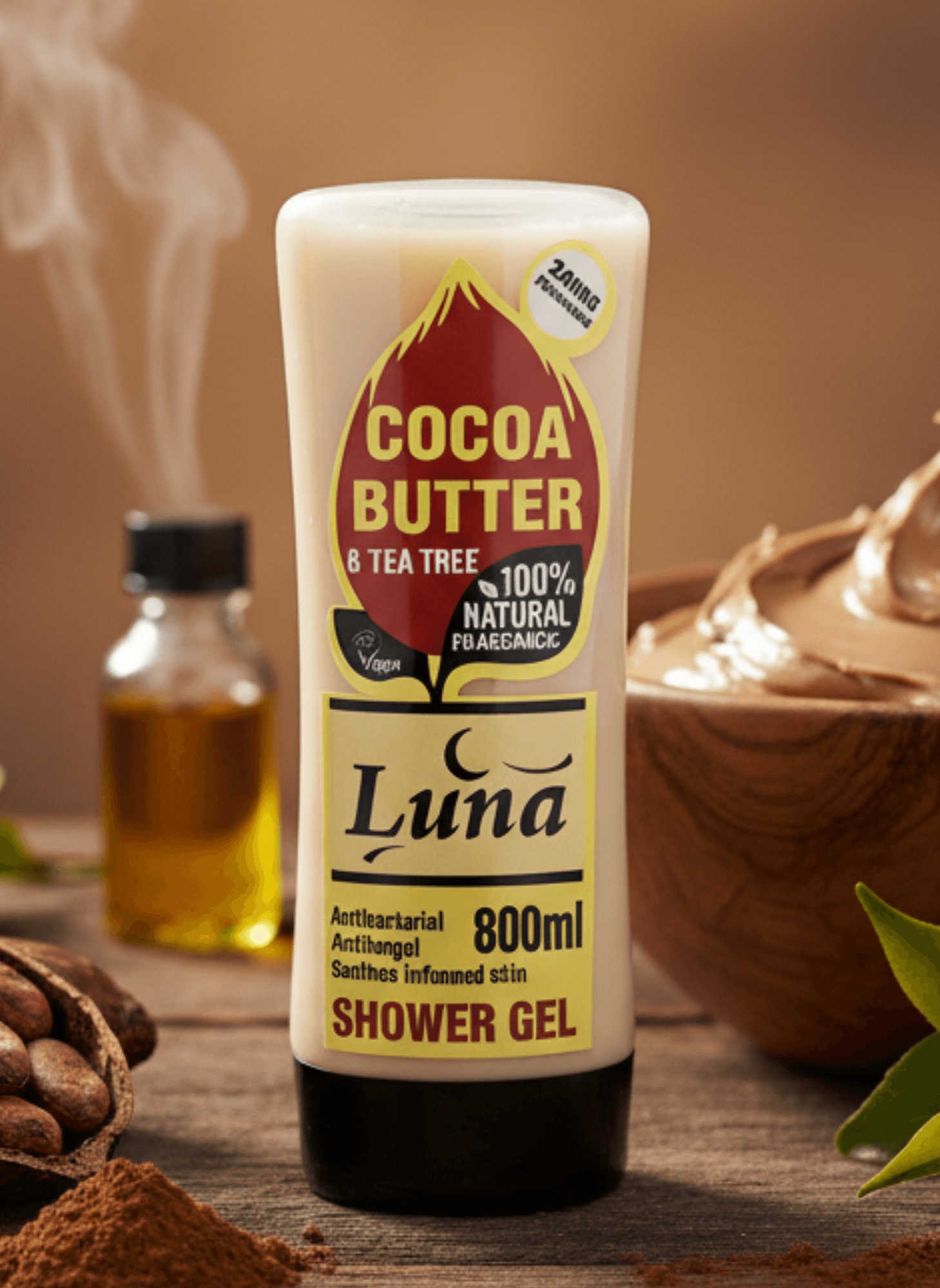 Shower Gel - COCOA BUTTER & TEA TREE (800)