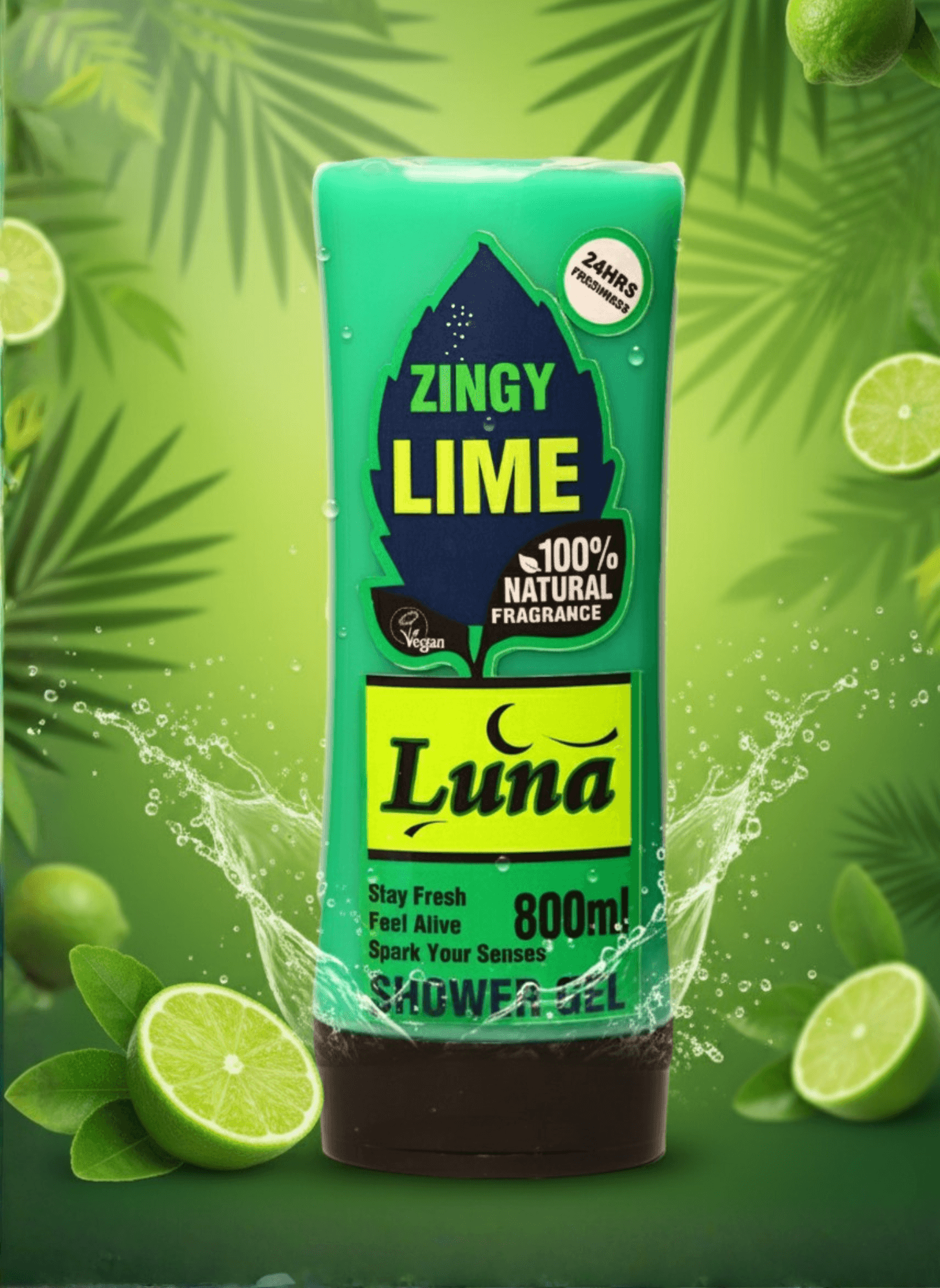 Shower Gel - ZINGY LIME (800)