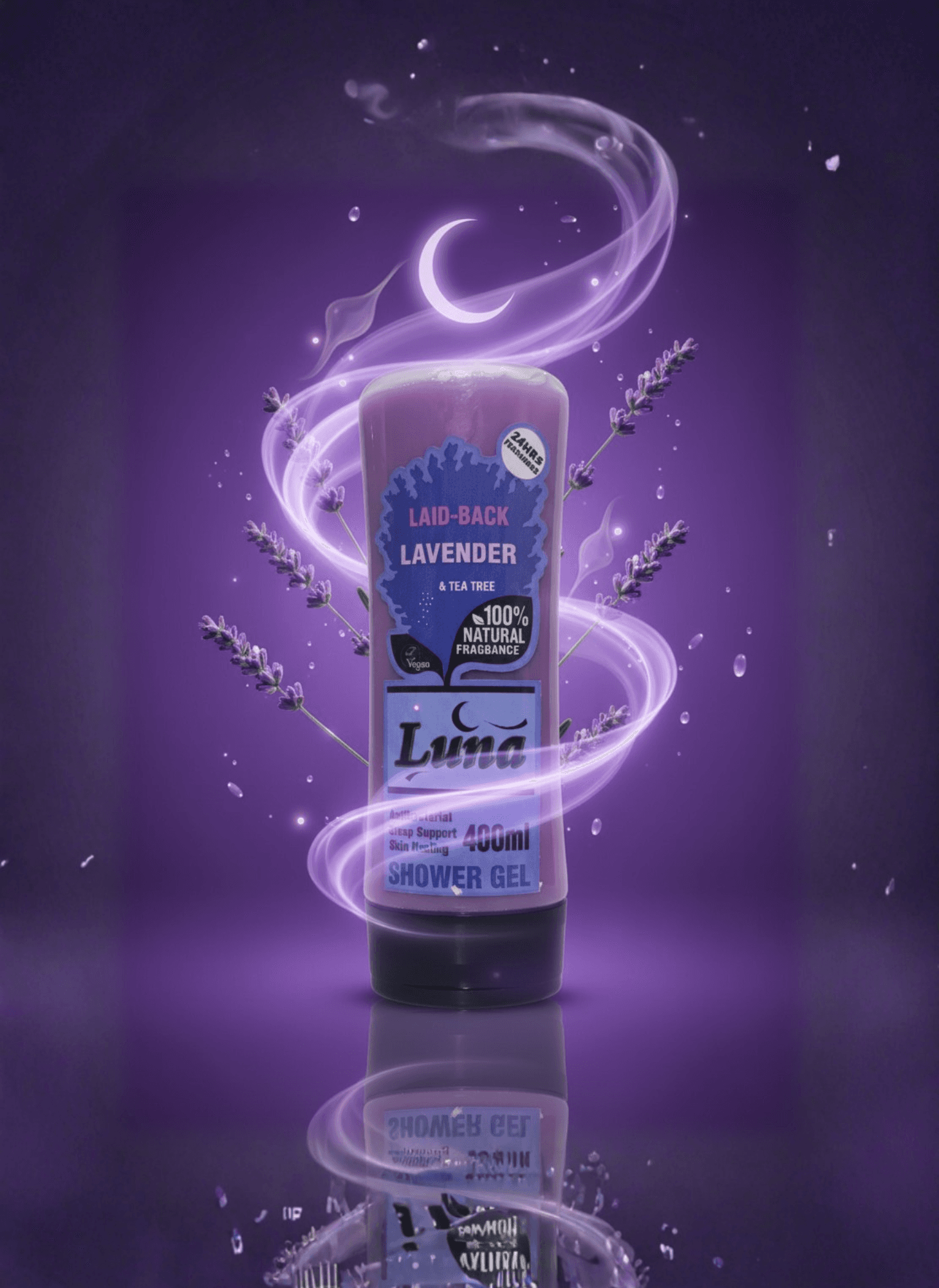 Shower Gel - LAID-BACK LAVENDER (400ml)